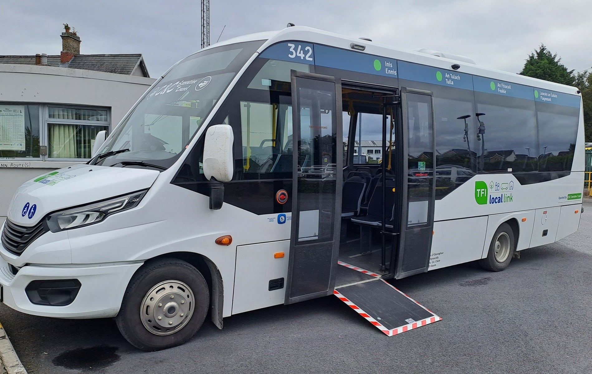 TFI Local Link bus with ramp access