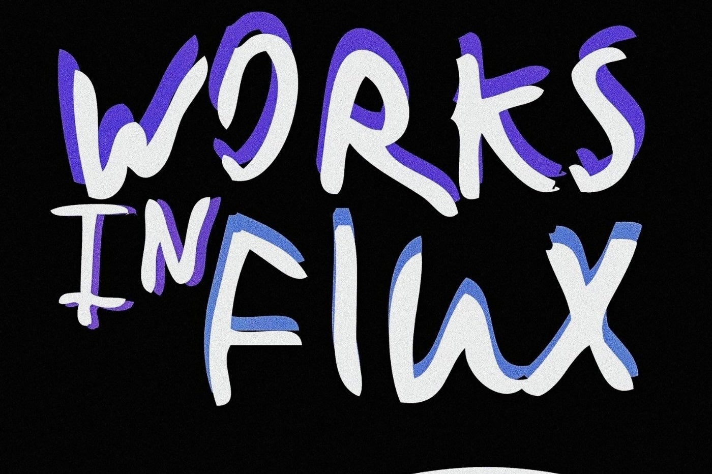 Works in Flux poster for October 2026