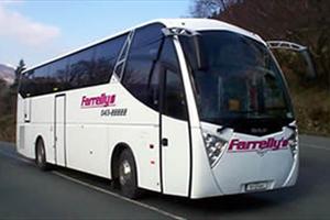 One of the coaches in Farrelly's Coaches fleet.
