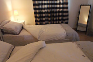 Bedroom at Brielle House