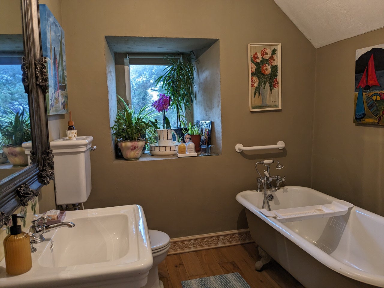 Bathroom with bath