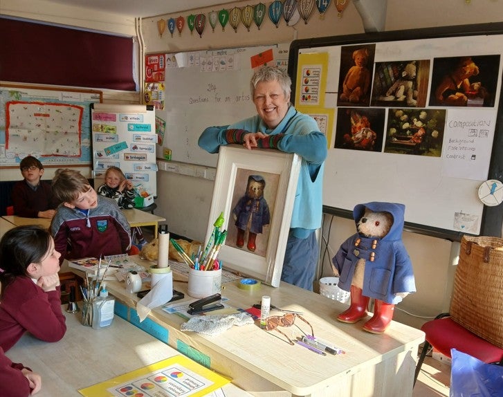 Children's art workshop with Deirdre Walsh