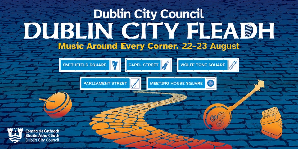 Poster for Dublin City Council Fleadh 2026