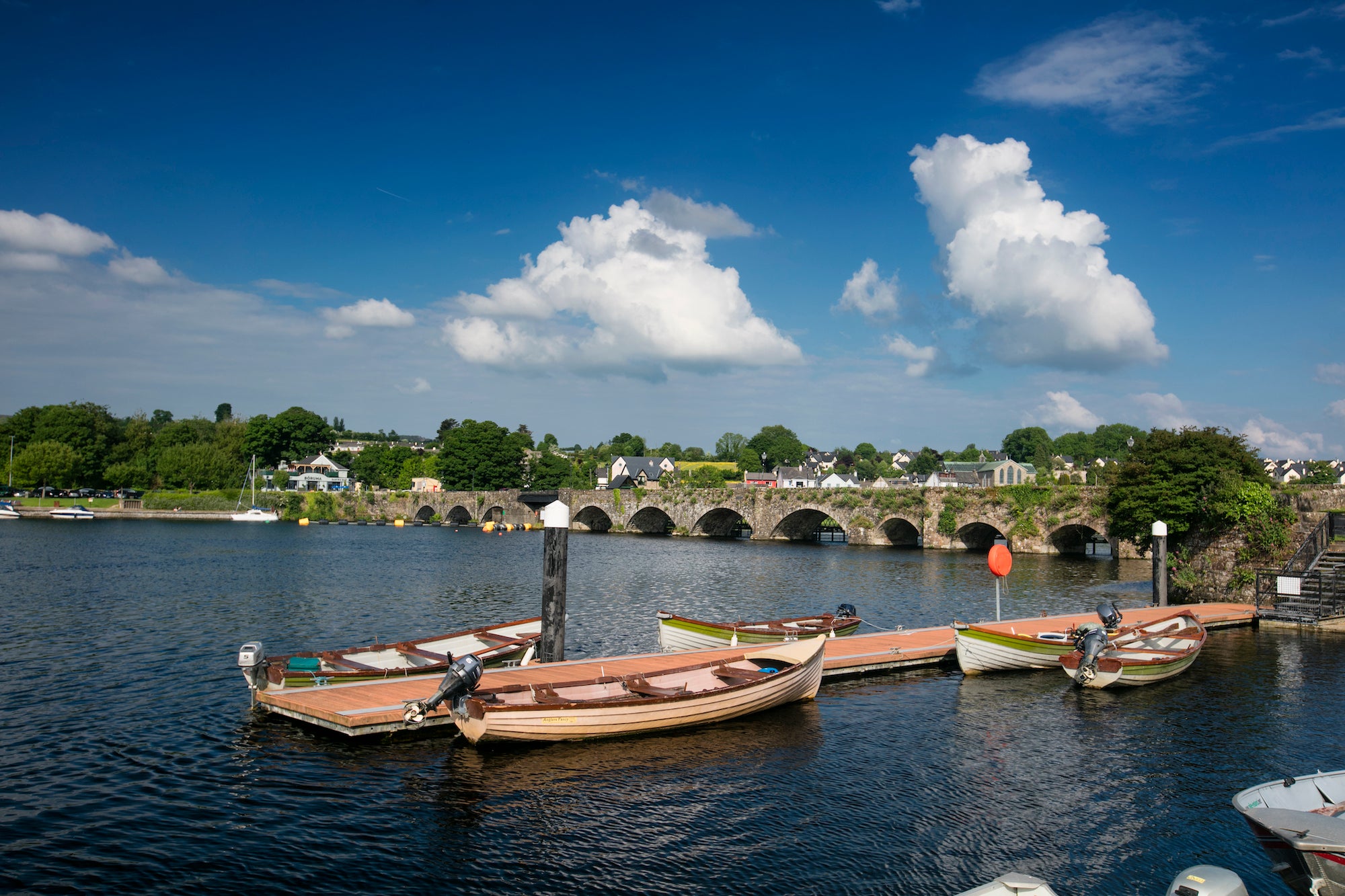 Boats docked in Killaloe, Co Clare