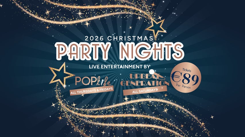 Shared Christmas Party Night in Dublin