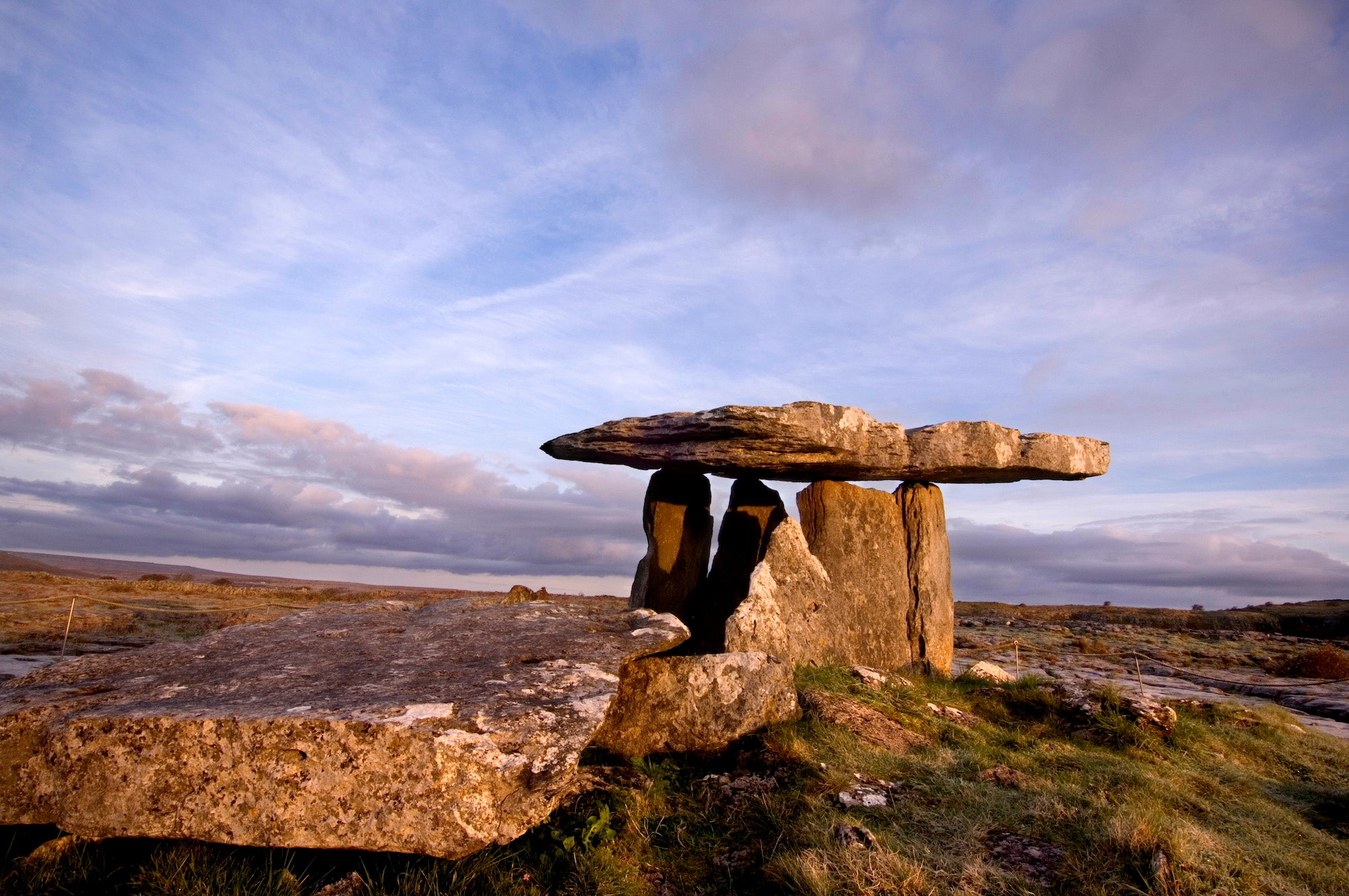 The Poulnabrone Dolmen in Co Clare