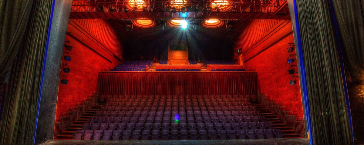 View from the stage at An Táin Arts Centre Dundalk County Louth