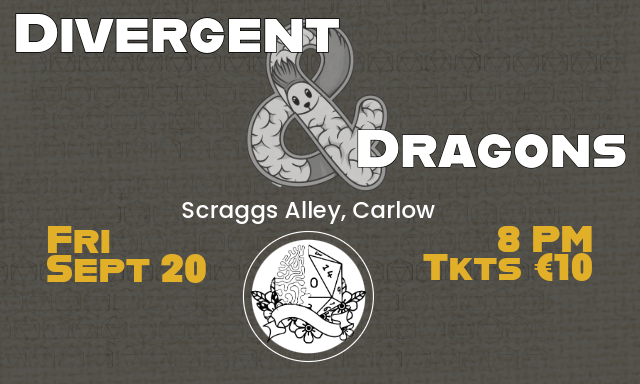 White or dark yellow text against dark grey background.