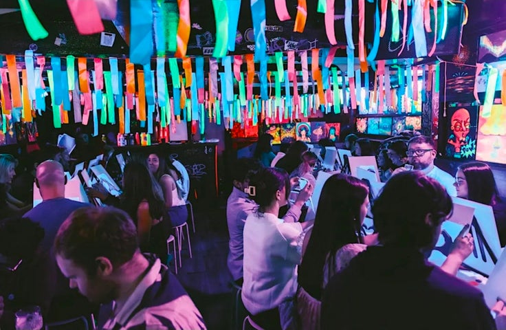 Neon Painting with Alternative Dublin