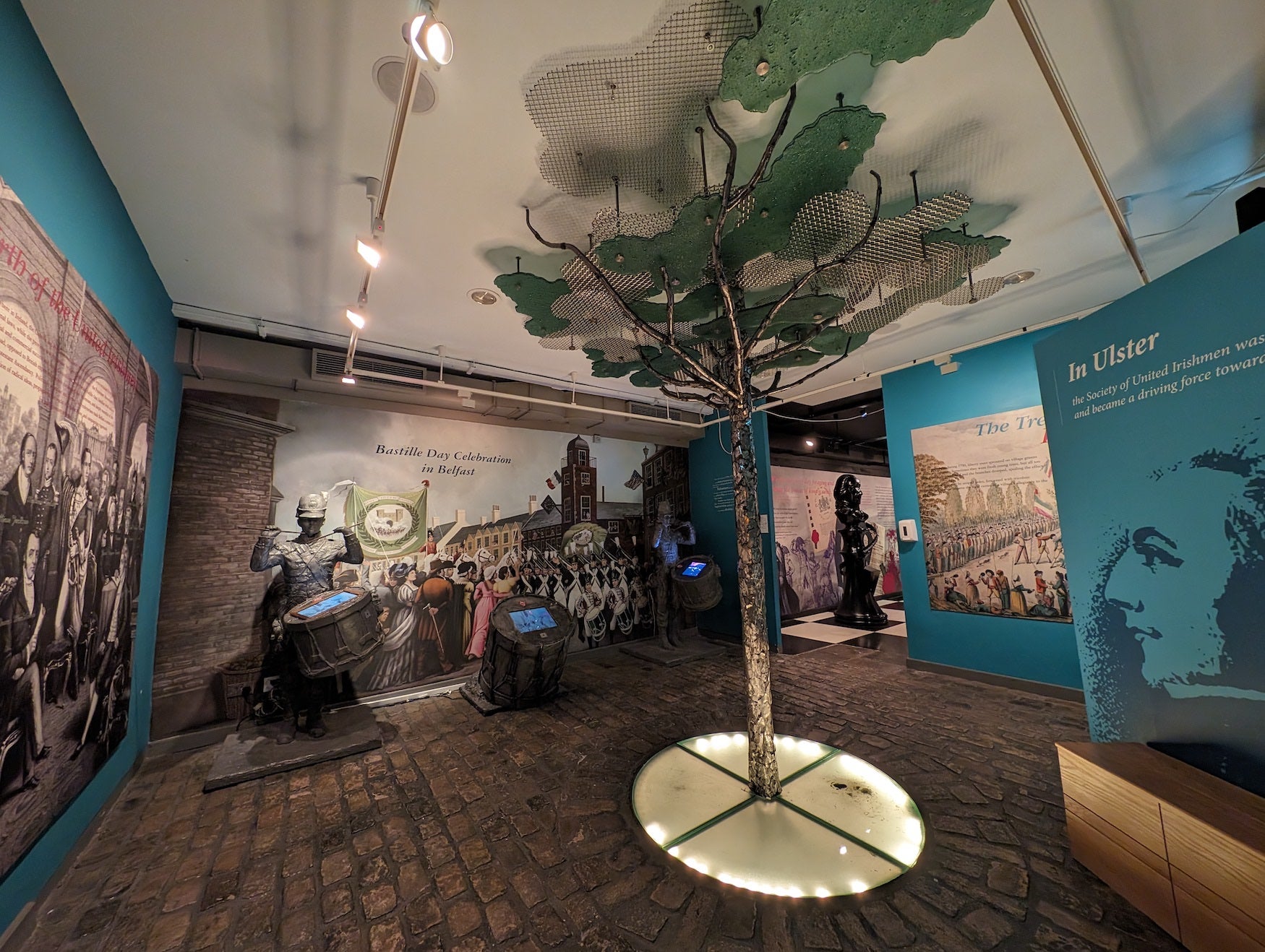 Exhibition in the National 1798 Rebellion Centre in Enniscorthy, Co Wexford