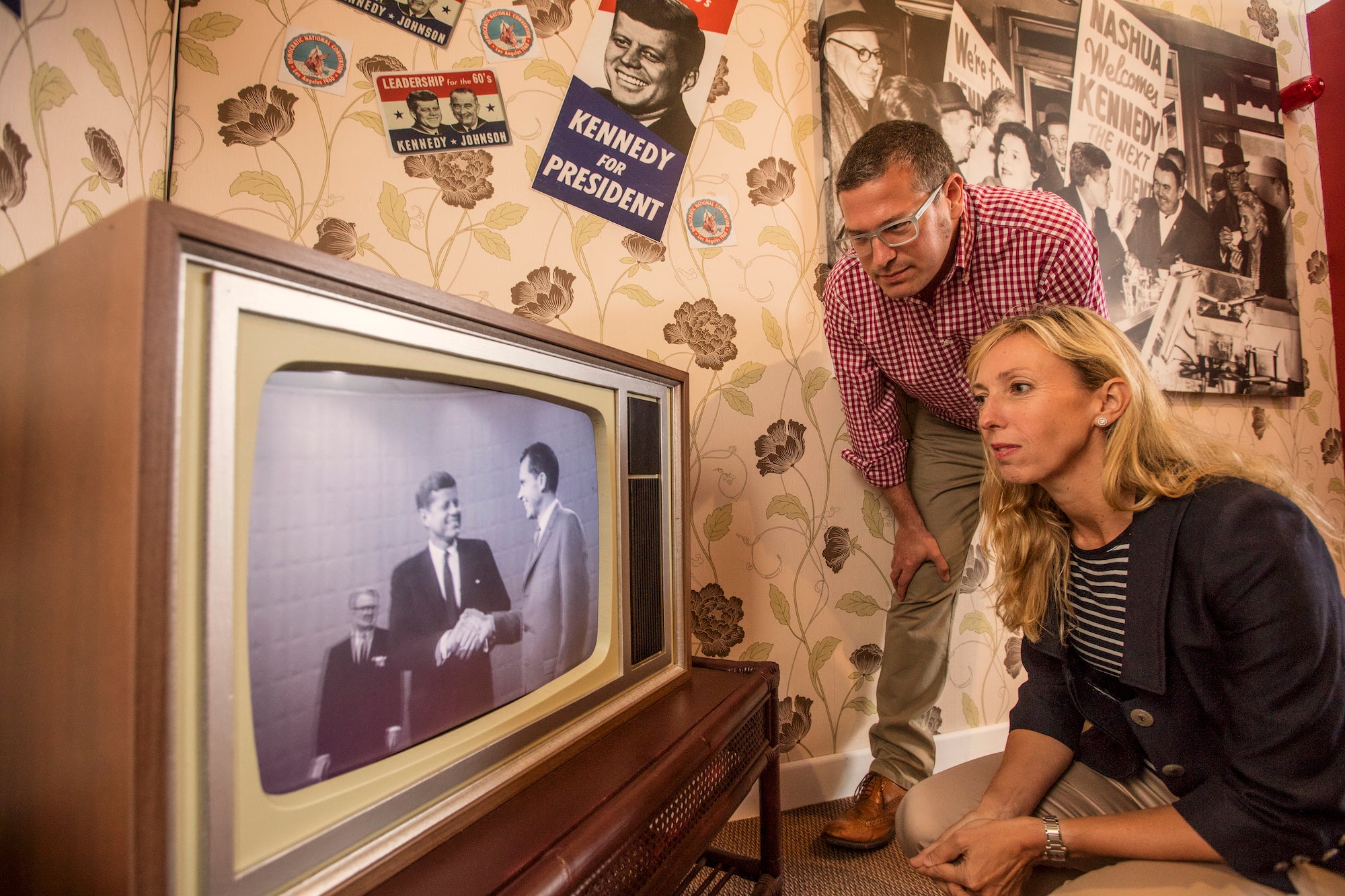 People visiting the Kennedy Homestead in New Ross, Co Wexford