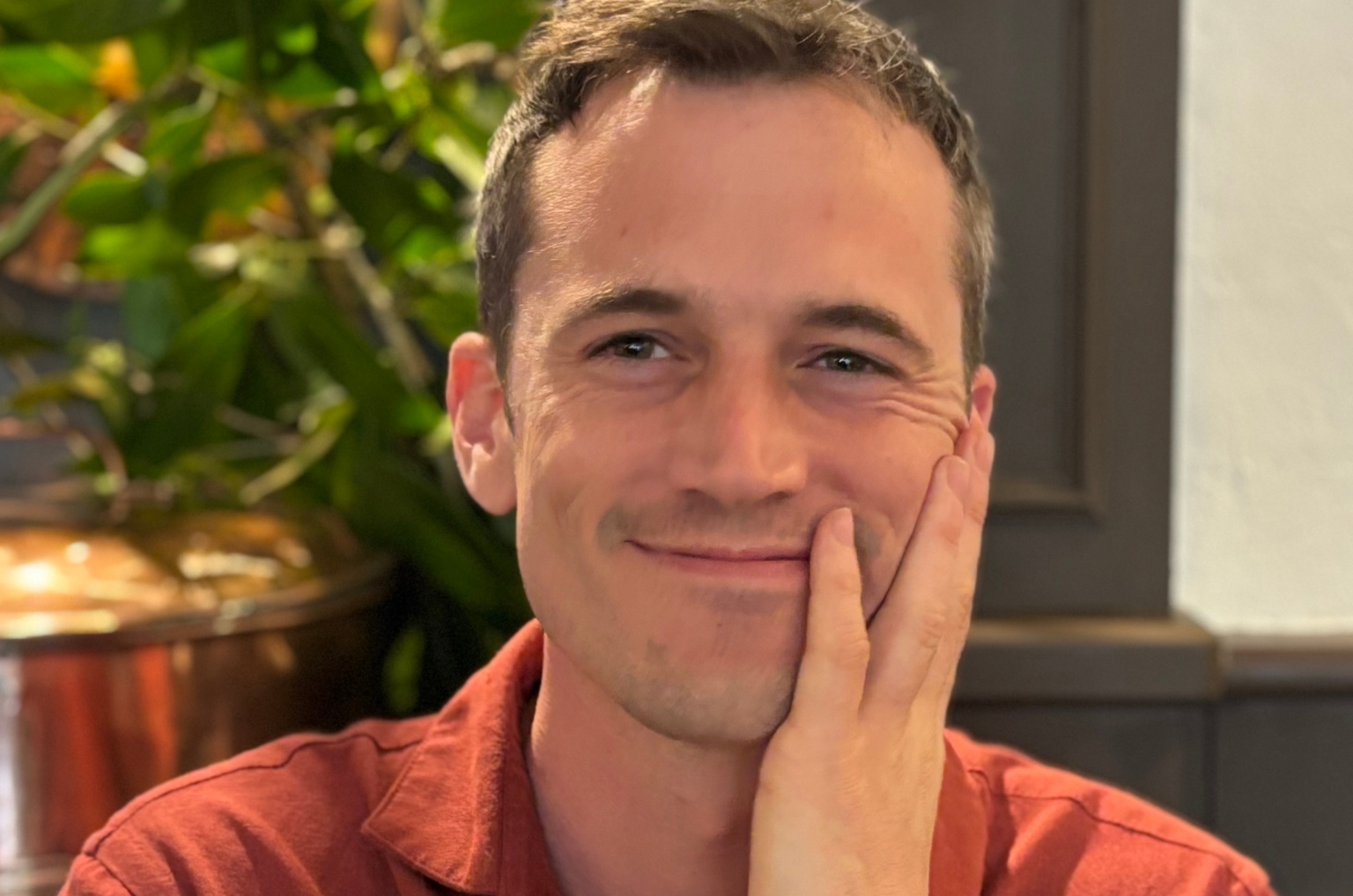 Billy Lingwood smiling warmly
