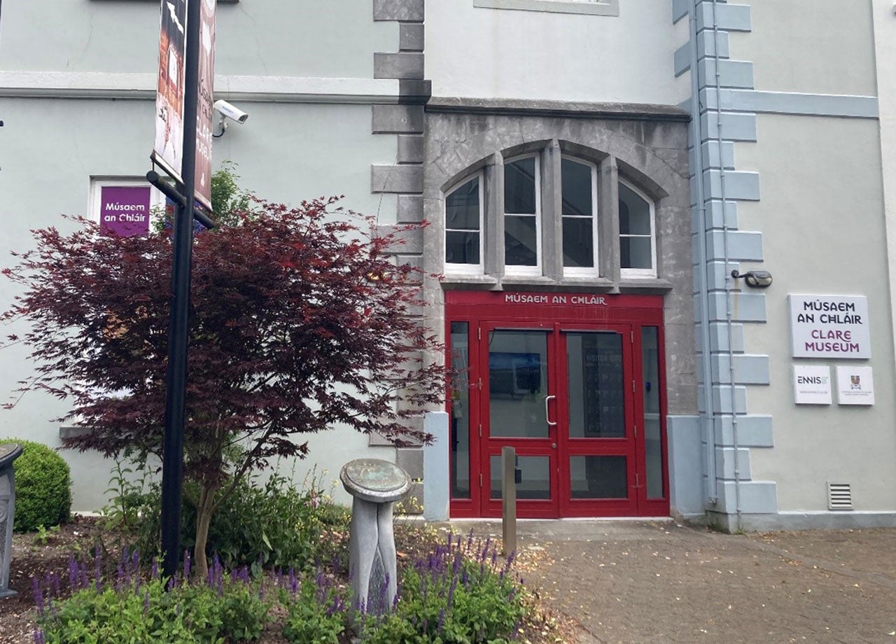 Ennis Tourist Office in the Claire Museum building