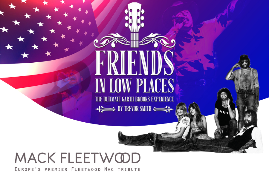 Malahide Castle’s West Lawn is set to explode with the sounds of two powerhouse acts: Mac Fleetwood and Friends in Low Places!