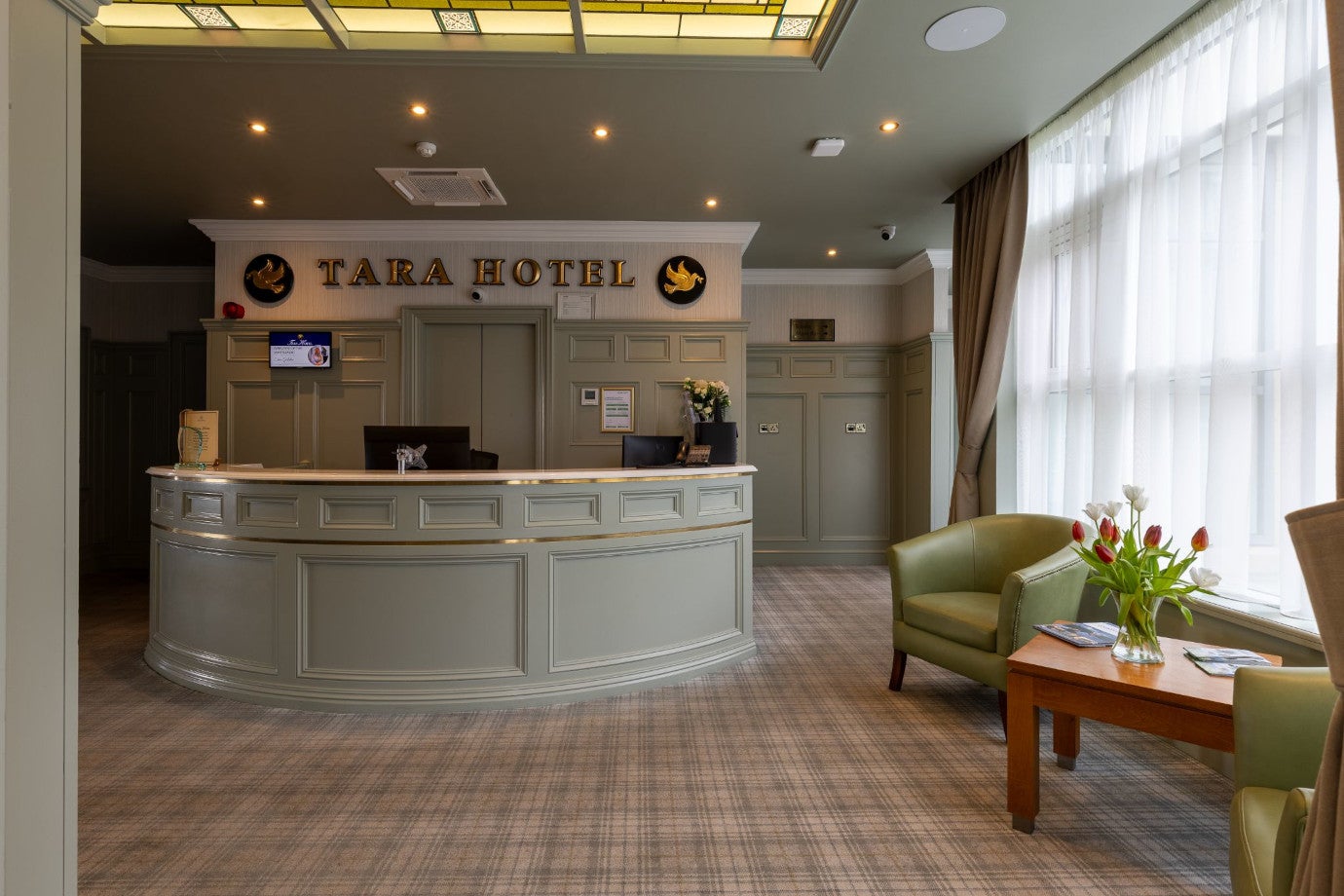 Reception area