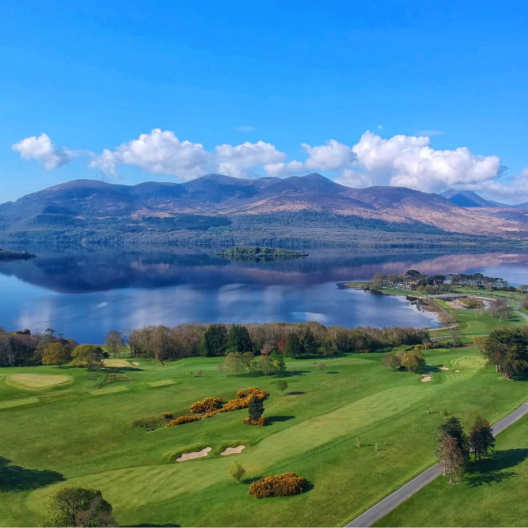 A view of the golf courses at Killarney Golf & Fishing Club