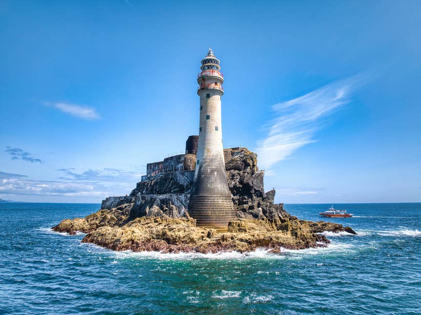 Fastnet Lighthouse at Mizen Head in County Cork