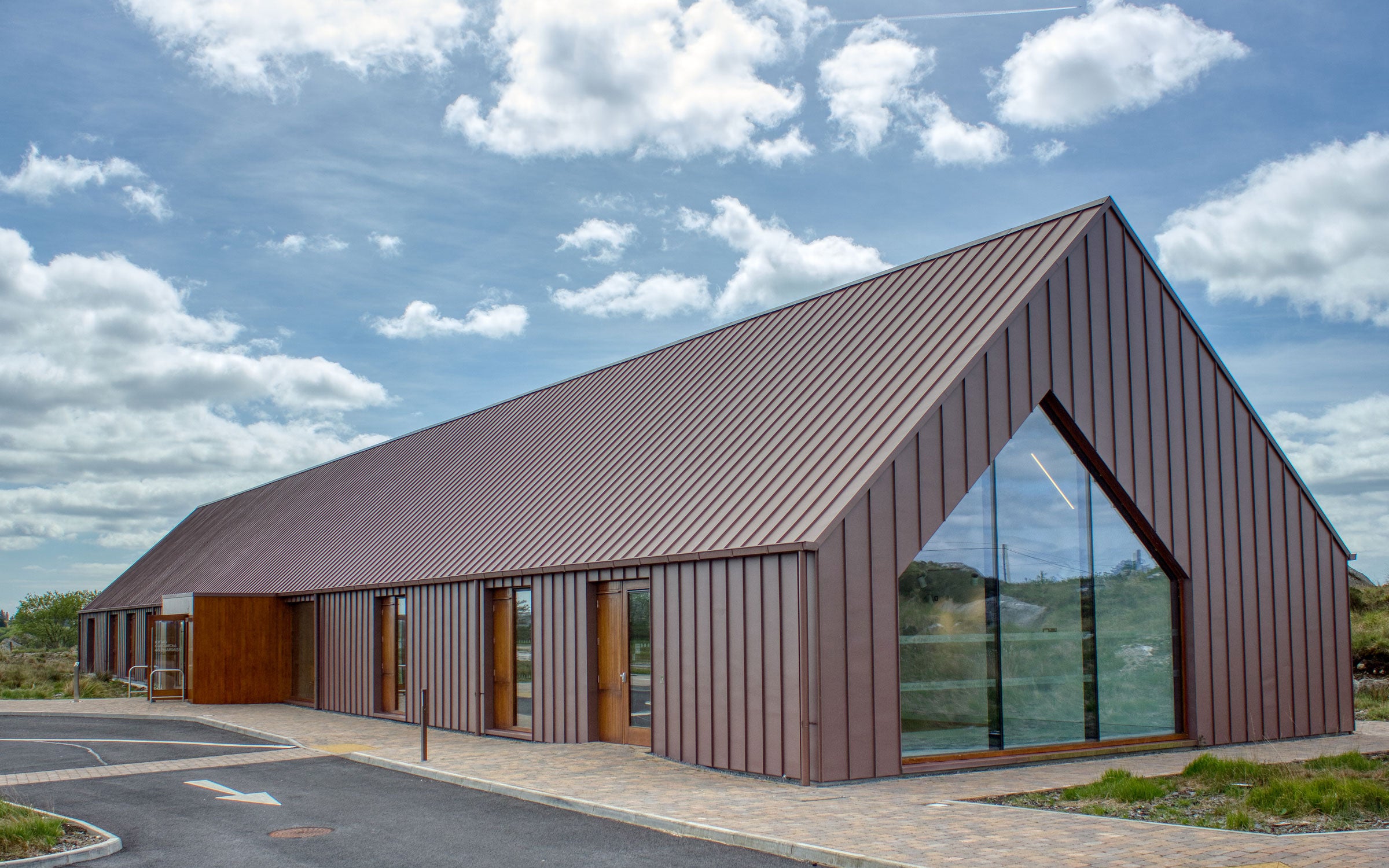 Pearse Cottage visitor center exterior view 