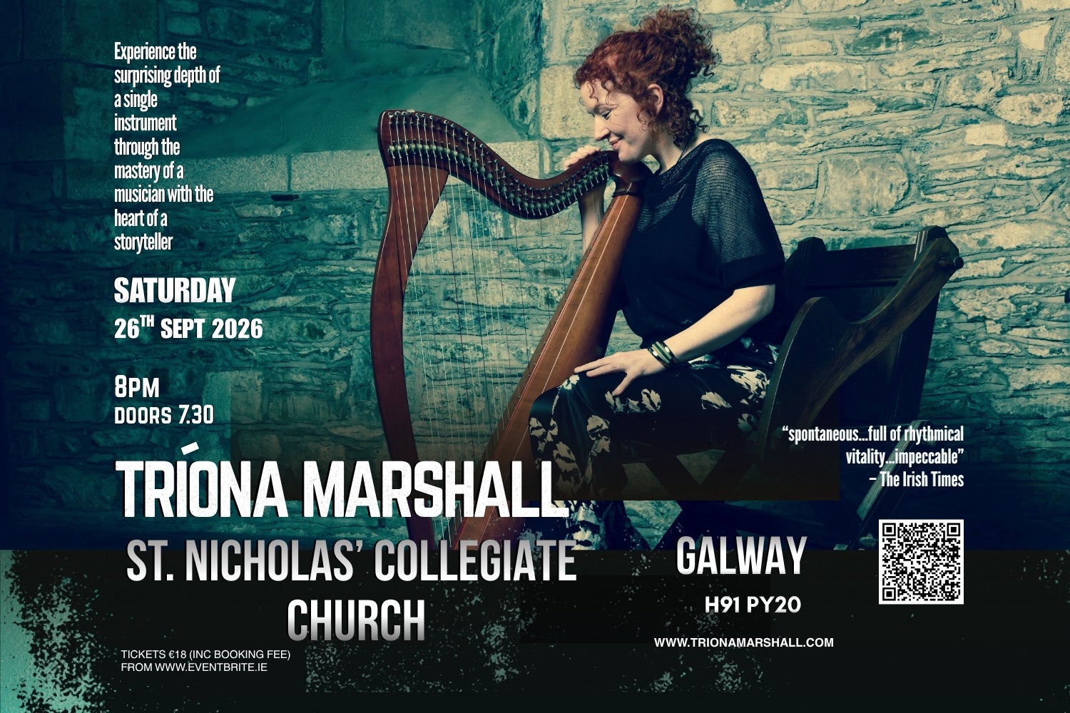 Poster of Tríona Marshall Live at St. Nicholas' Collegiate Church Galway