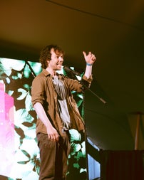 Internationally award-winning poet Cormac Mac Gearailt will host the evening. Cormac brought the Slamovision crown to Dublin, winning the competition for Ireland for the first time in 2024 with Dublin’s first entry as Gaeilge.