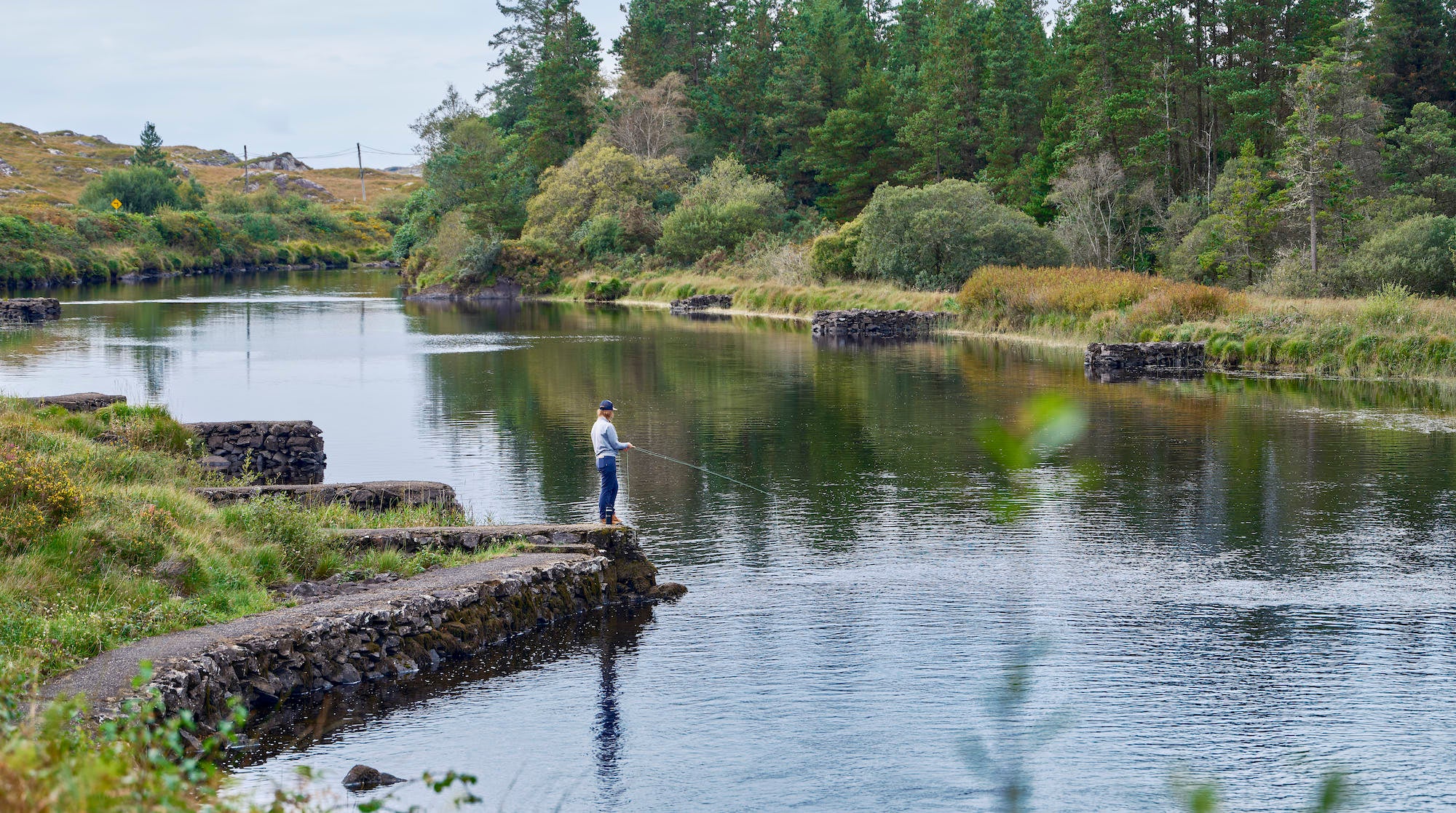 A fisher in Connemara, Co Galway