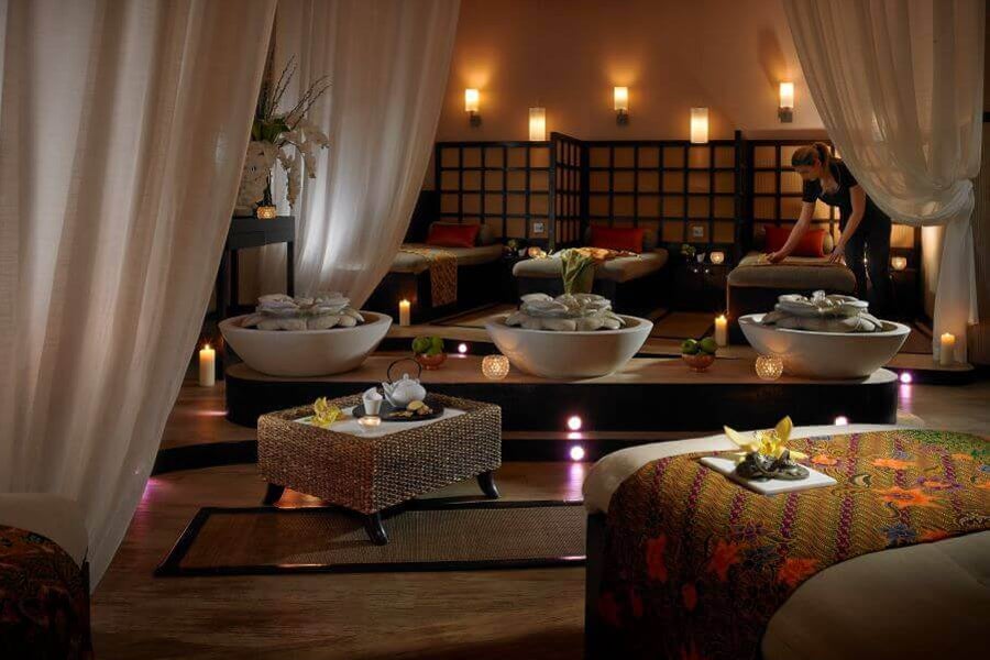 The relaxation room at the Killashee Spa