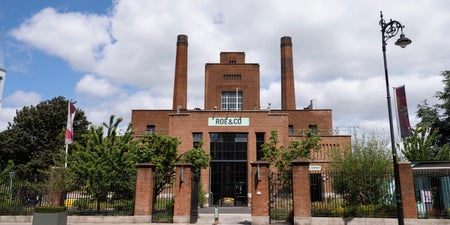 Housed in the former Guinness power house, Roe & Co Distillery is an iconic landmark in Dublin 8.