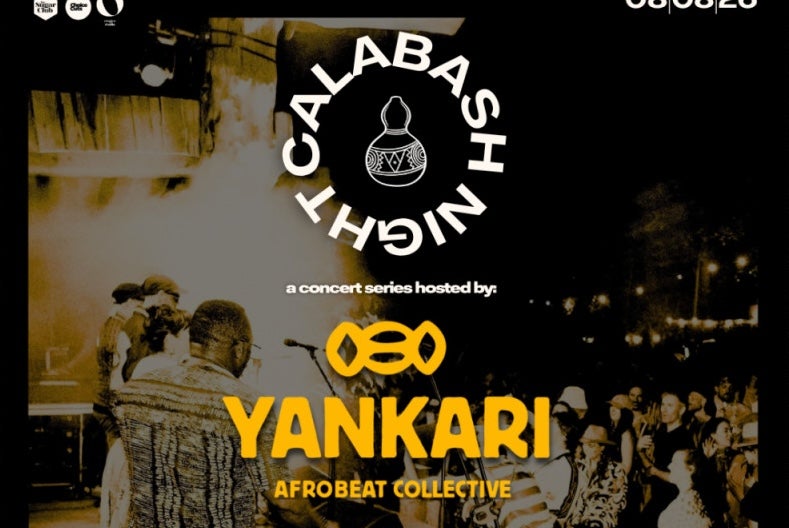 Poster for Yankari presents Calabash Night 2