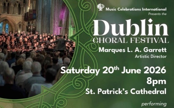 Dublin Choral Festival 2026 poster