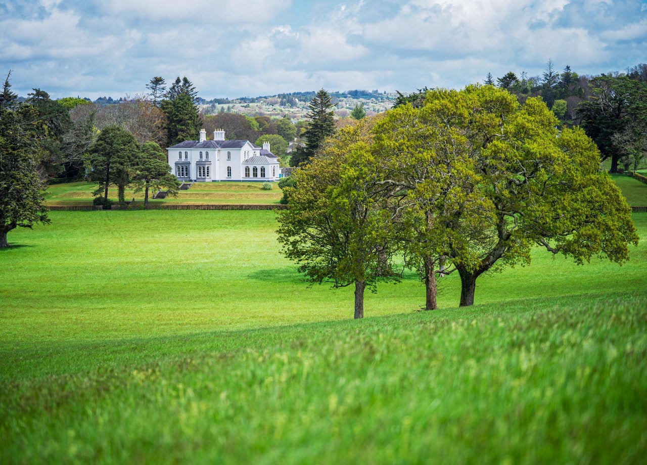 View of house and landscape
