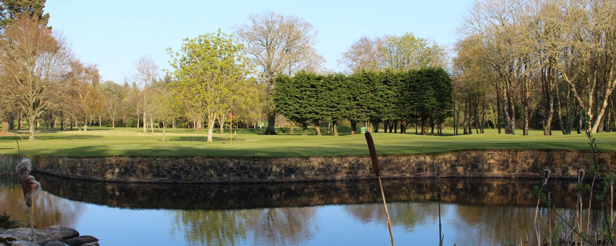 Water feature at Courtown Golf Club County Wexford