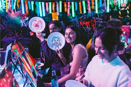 Neon Painting with Alternative Dublin