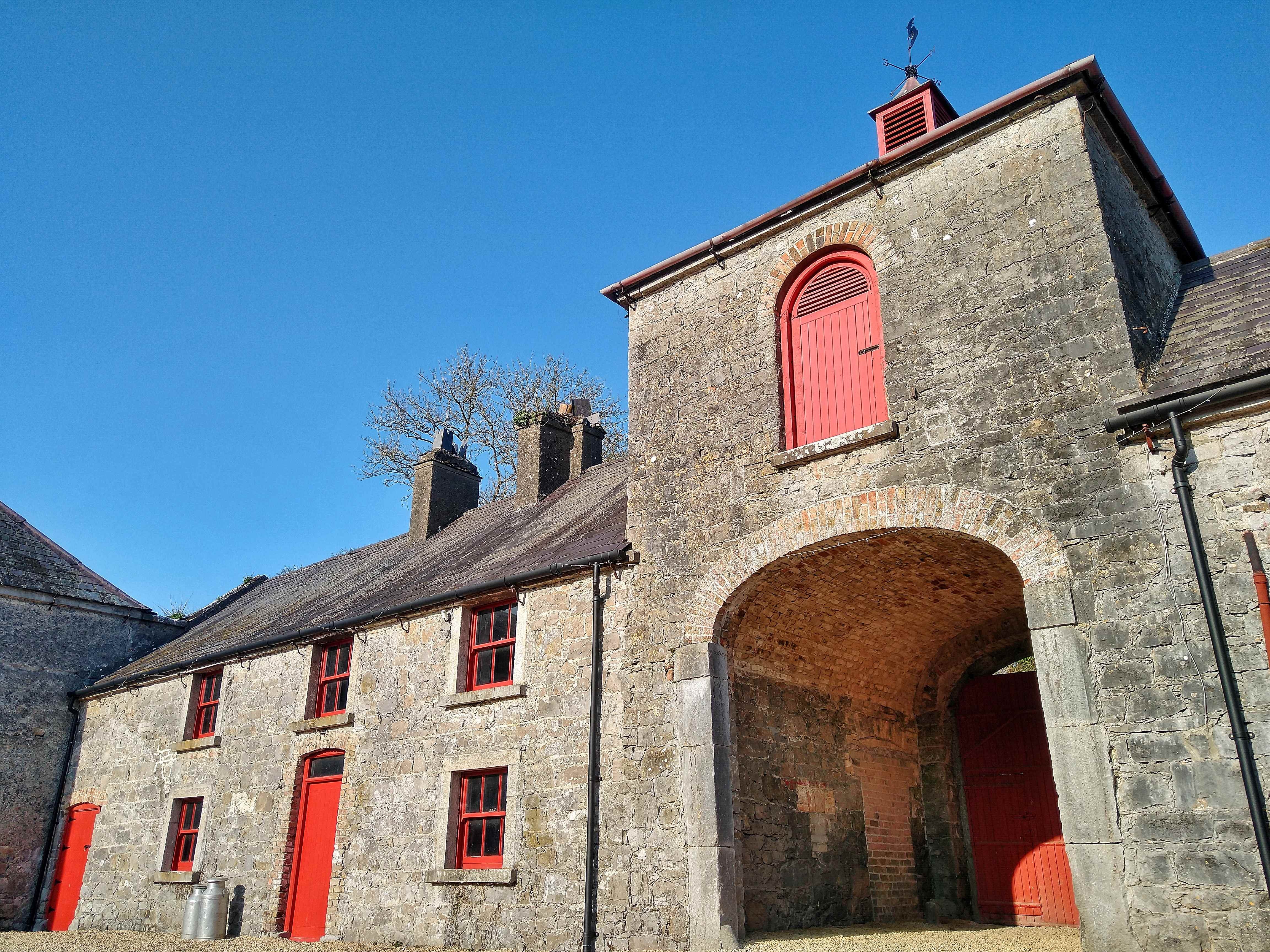 Exterior of Ballykilcavan Brewing Company.
