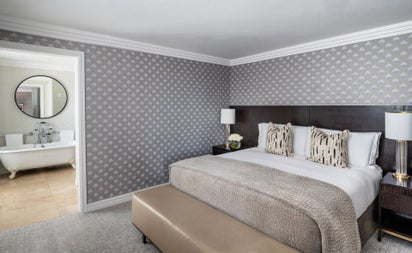 Terrace suite bedroom.