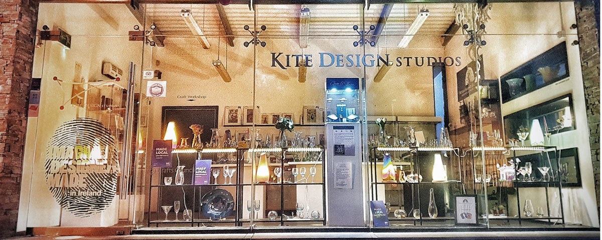 A view of the exterior of the shop at Henrietta Street