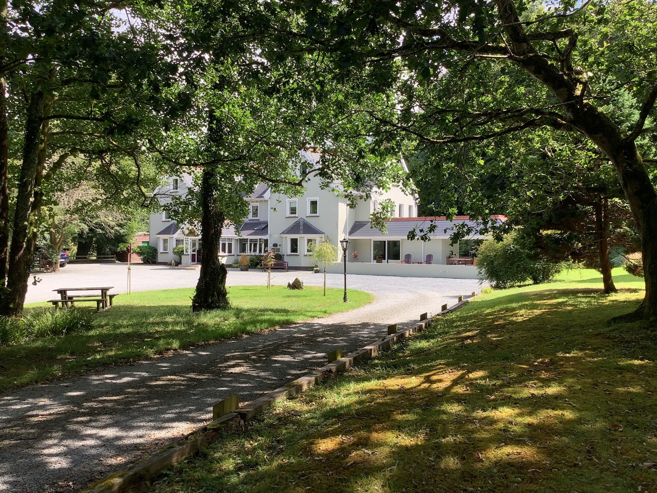 Exterior view of the property