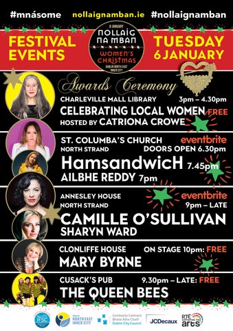 Poster for Nollaig na mBan Festival - NEIC