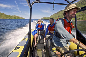 Killary Fjord Water Taxi - Speedboat Transfer to & from the Famine Trail Walk