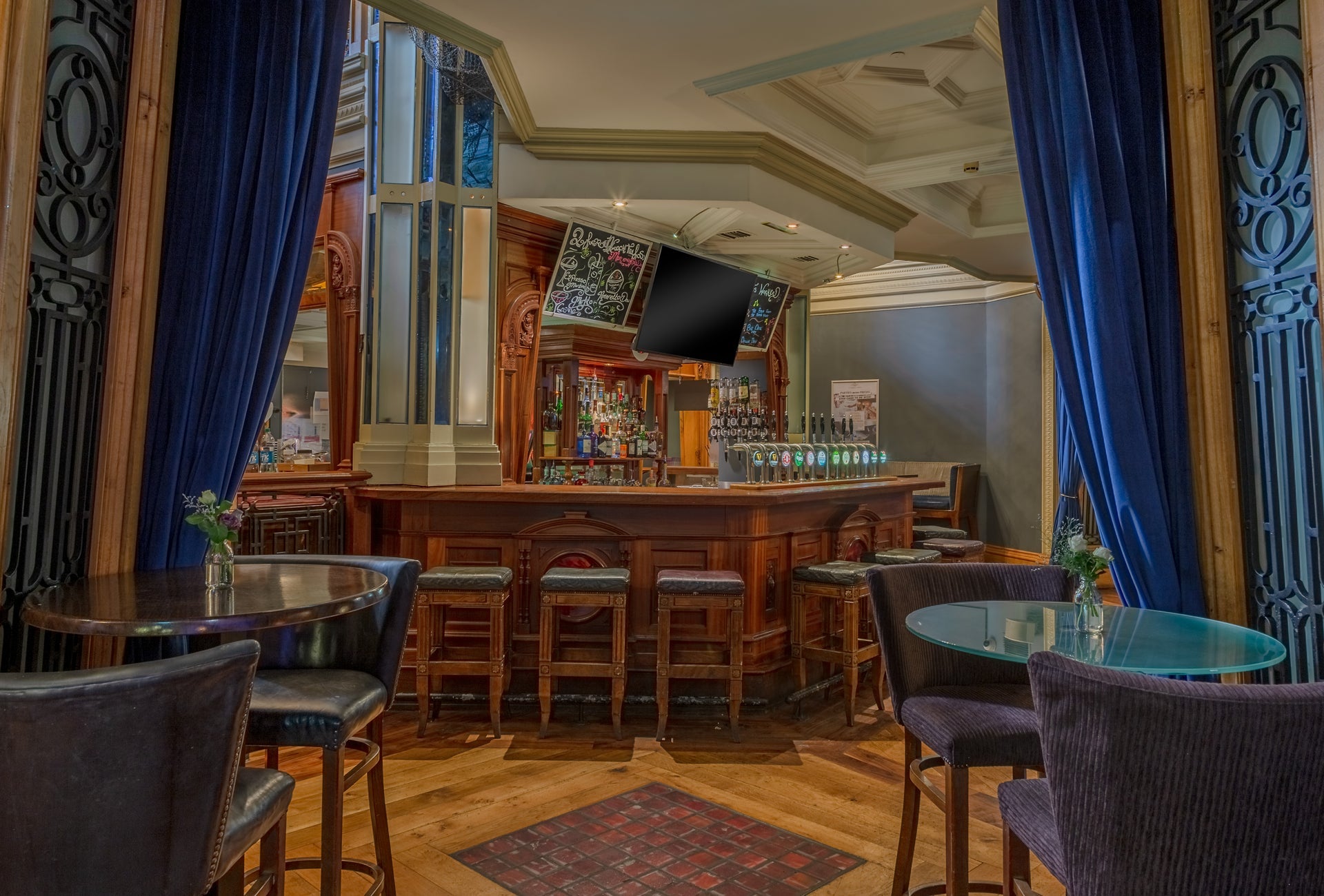 Interior view of the Prince Bar