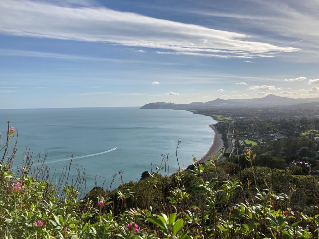 The view from Killiney Hill