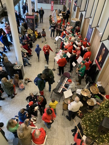 Christmas Carolling at Collins Barracks