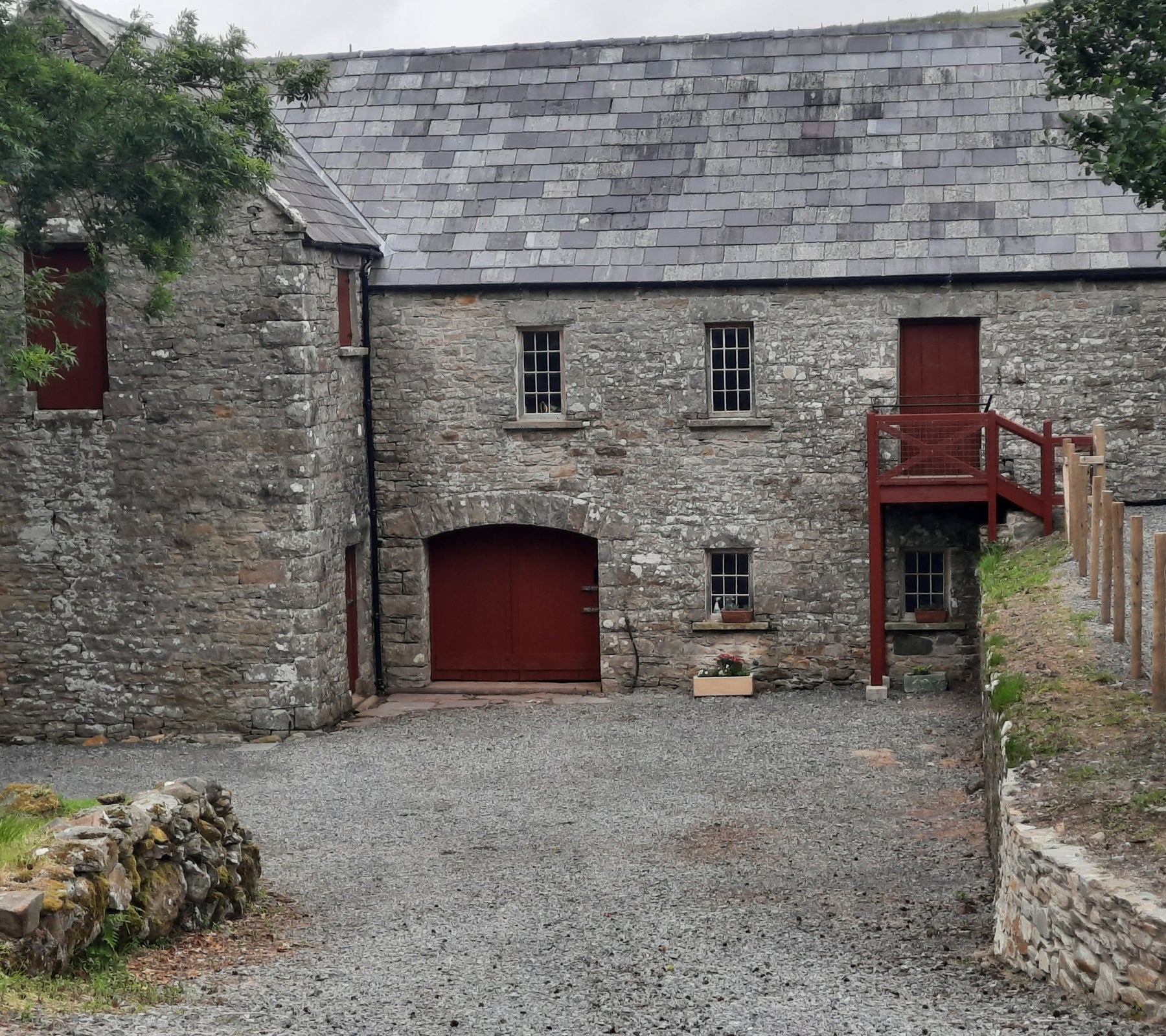 Exterior view of Leitir Corn Mill