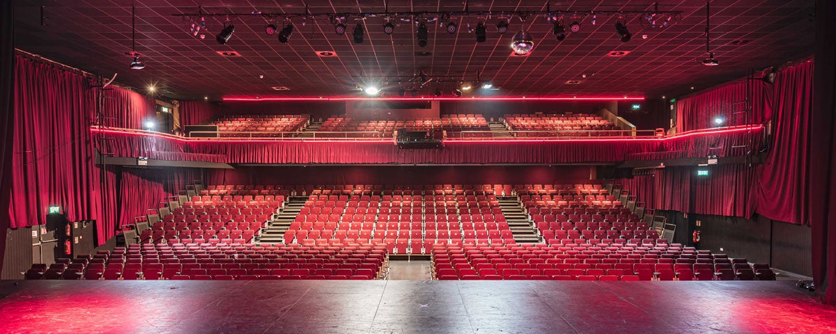 A view from the Drogheda Theatre Company main stage