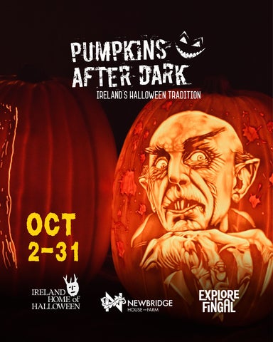 Pumpkins After Dark at Newbridge House