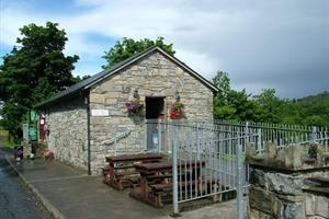 Fore Visitor Information Point at Fore Abbey Coffee Shop