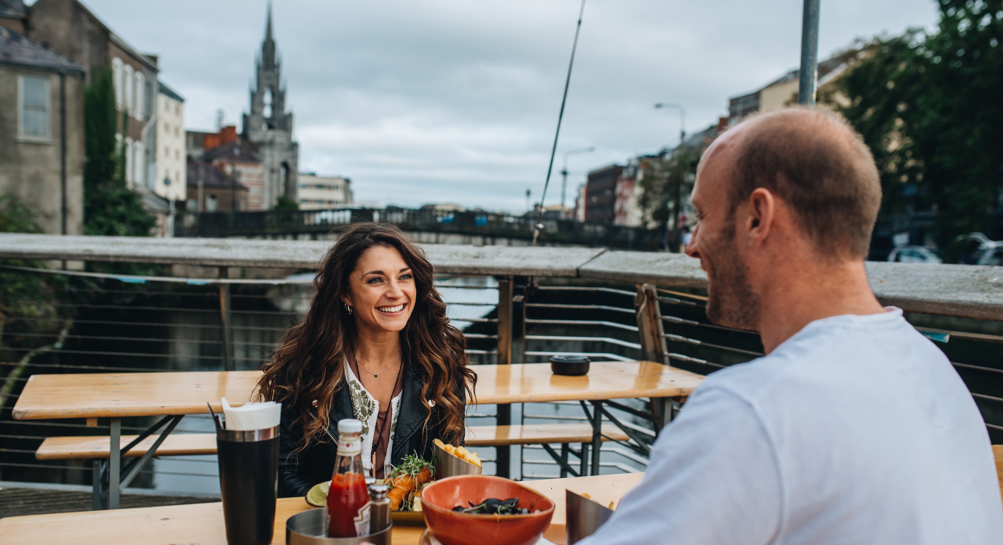 A couple in Cork city