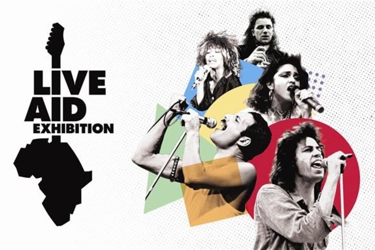 Live Aid Exhibition National Photographic Archive