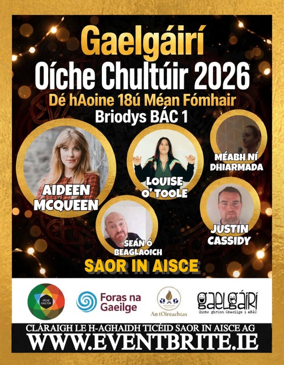 Fuirseoirí na h-oíche - Aideen McQueen Louise O Toole Méabh ní Dhiarmada, Justin Cassidy, Seán Ó Beaglaoich
