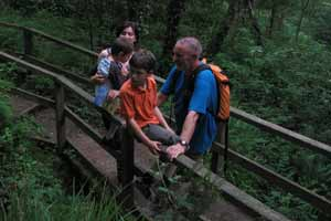 Walking in the Glen of Aherlow 