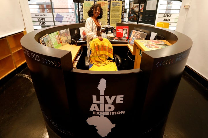 Seanchoíche Dublin at Live Aid Exhibition